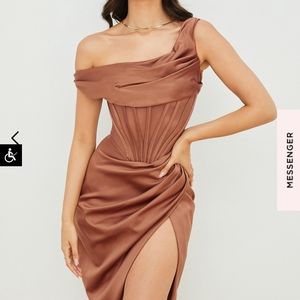 House of CB Lulu Midi Corset Dress